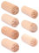7Pcs Runde Säule Holzstempel Ton Töpfern, Naturholz Keramik Werkzeuge Stempel Holzkeramikstempel Knetstempel Aus Holz DIY-keramikdruck mit Verschiedenen Mustern für Druckzubehör, Scrapbooking