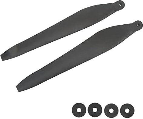 Landwirtschaftliche Drohne Propeller Falten Ersatz Kunststoff Pflanzen Drohne Propeller Hobbywing x9 schwarz (CCW)