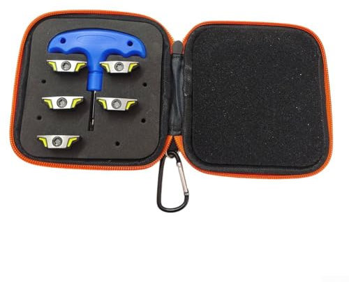 Kit di personalizzazione del peso dell'oscillazione da golf per ping per mazze G430 Caratteristiche cinque pesi e un pratico strumento chiave