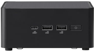 Mini PC NUC14 Pro con Intel Core Ultra 5 125H, grafica Intel Arc, supporta fino a 96 GB di RAM DDR5, Dual Thunderbolt 4, display Quad 4K, 2.5G LAN, WiFi6E (alto, 64 GB di RAM + 2 TB SSD)