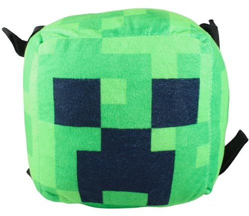 Minecraft Weiches Haustier- und Hundespielzeug mit Seilanhänger, 15 cm