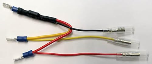 HIGHSIDER smart Widerstand mit Adapterkabel für LED Rücklicht, 6,3 mm Flachstecker (1Stk)
