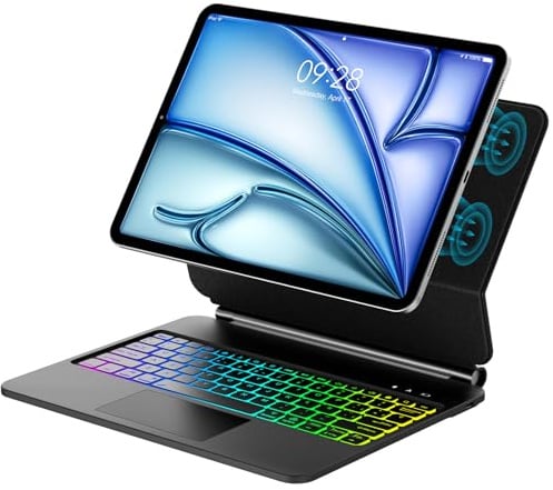 IVEOPPE Teclado Magic para iPad Air 13 Pulgadas (M4 2026/M3 2025/M2 2024)