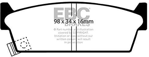 EBC Brakes DP2686/2 Greenstuff Brake Pads