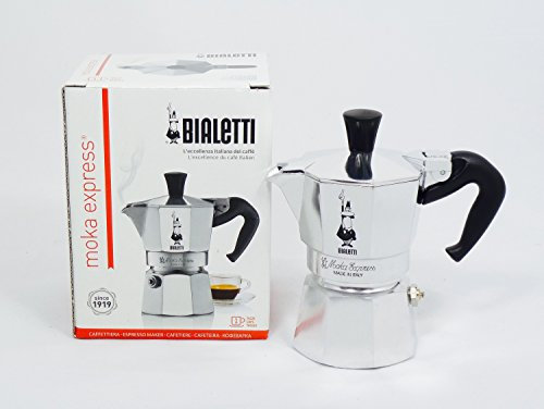 Bialetti 94760-01 Moka Express Caffettiera ad 1 Tazza