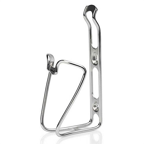 XLC Porte-bouteille unisexe pour adulte BC-A10, argenté, 15 x 7,6 x 7,6 cm