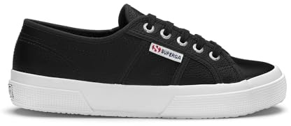 Superga Unisex Adults’ 2750-efglu Sneaker, Black (Black 999), 9 UK