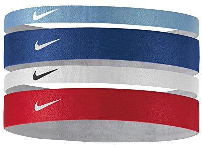 Nike Erwachsene Stirnband Printed, Chalk Blue/deep royal Blue/White, OSFM, 9318-988