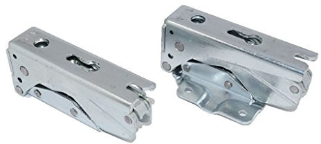 Ufixt Fridge Freezer Integrated Door Hinge Set Left Right Pair Fits Siemens IQ-300 KI22LVF30G, IQ-300 KI31RVS30G and IQ-300 KI41RVS30G