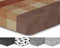 DecoKing Premium 93917 160x200 cm Spannbettlaken Steg 30 cm Schoko braun kariert Spannbetttuch Microfaser Bettwäschegarnituren Hypnosis Collection Arthur 1