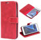 Mulbess Custodia per Samsung Galaxy S7 Edge, Cover Cellulare, Tasca Slot Carta, Supporto Stand, Magnetica Chiusura, Vintage Vino Rosso