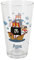 Stirefchen® Trinkglas für Kinder mit Namen personalisiert, Motivauswahl, 300 ml (Piratenschiff)