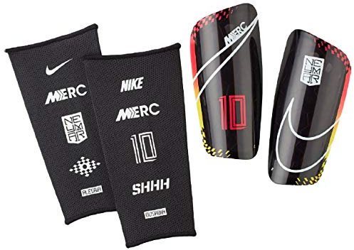 Nike NJR NK Merc Lt Grd Protège-Tibias Unisexe pour Adulte Rouge Orbit/Black/White, XL