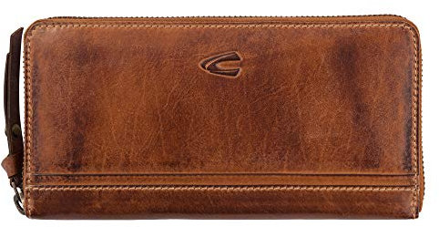 camelactive bags_Womenwear Sullana Damen Geldbörse one size, cognac, 19x2x10