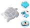 KyeeaDIY Moule Resine Epoxy en Forme de Tortue Moule Silicone pour Boîte de Rangement à Bijoux Moulle Resine Plateau Animaux Silicone pour Moulage diy Cendrier Porte-savon Artisanat Décor (1pc mold)