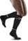 CEP - THE RUN COMPRESSION SOCKS TALL für Herren | Lange Laufsocken in schwarz mit Kompression | Regenerierende Kompressionsstrümpfe für Männer | Gr. III | M