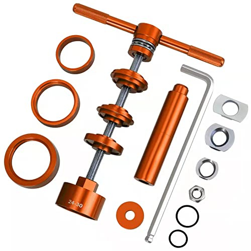 OugeWood Fahrrad-Tretlager-Montage- und Entfernungswerkzeug-Set, Lagerpresswerkzeug, Fahrrad-Tretlager-Entferner, geeignet für BB86/BB30/BB91/BB92/PF30/92/386 und mehr