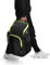 arena Spiky III Schwimm Rucksack 45, Freizeit- und Sportrucksack aus Wasserabweisendem Material, Gepolsterte Schulterpartie, Schulrucksack, 45 Liter, Dark_smoke-neon_yellow