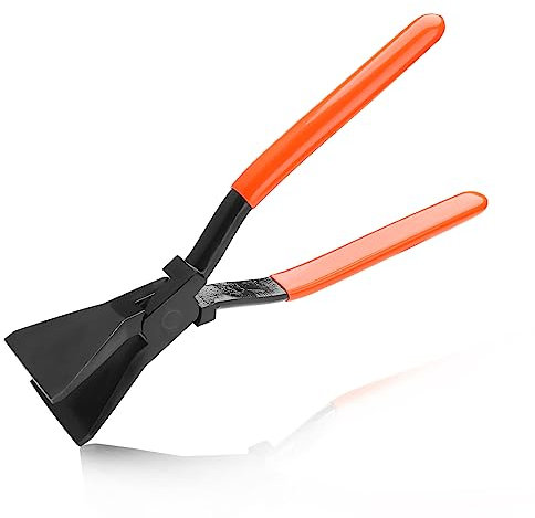 LEONTOOL 11-Inch Hand Seamers - Sheet Metal Tools with PVC Handle - Bending & Flattening Pliers