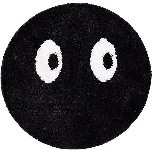 GImLy Simulation Billard 8 Ball Teppich Rund Tufting Weich Stuhl Pad Anti Rutsch Schlupf Boden Teppich Badematte Kinder Schlafzimmer Teppich Für Wohnzimmer,005,100cmx100cm