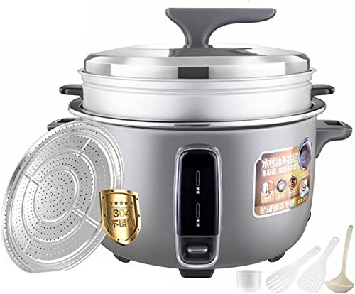 Olla arrocera eléctrica, Olla arrocera con vaporizador, Olla arrocera Grande Antiadherente Comercial, Aislamiento automático, hoteles, restaurantes, comedores, escuelas