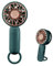 Jsdoin Mini ventilador portátil, ventilador de escritorio leistungstarker MIT schnalle, ventilador USB leichter, geeignet für modische frauen, männer, innen - und außenbereiche (Verde)