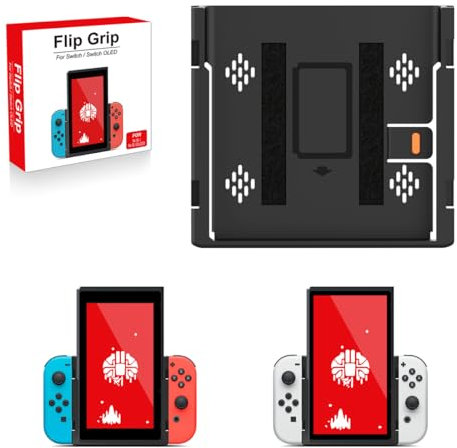 ASTONEY Switch Mode portrait Flip Grip portable pour Nintendo Switch OLED, orientation du mode vertical fonctionne avec le support Joy-Con Grips