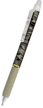 Online magiXX radierbarer Tintenroller Camouflage I Gelschreiber blau I radierbare Gel-Mine, medium, austauschbar I Tintenroller mit thermosensitiver Tinte I Radierstift, radierbarer Kugelschreiber