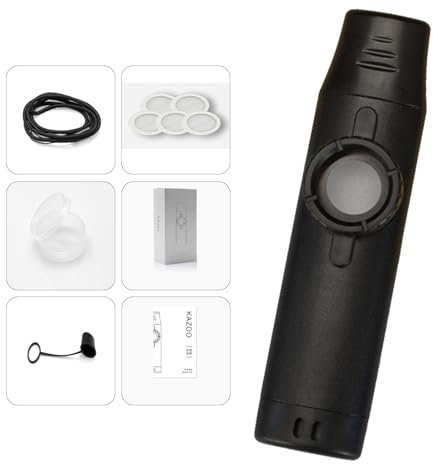 Kazoo Kazoo Professionelle Metalllegierung Flöte Holzblasinstrument Membran Mund Musikinstrument Kazoo Kazoo Kazu Metallflöte Kazoo Kazoo für Kinder Erwachsene