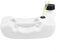 Hasaller Serbatoio Carburante per Decespugliatore CG430 520 43CC 52CC 47CC Sostituzione Trimmer Tagliaerba Plastica Bianco 24,5x13,5x11,5cm