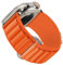 Kompatibel mit Apple Watch Ultra 2/1 Armband, Alpine Loop Ultra Textil Stretch Nylon Sport Strap Geflochtenes für 42mm 41mm 40mm 38mm iWatch Series SE 10/9/8/7/6/5/4/3 Herren Damen,Orange