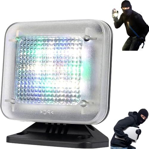 hocvseo Fake-TV-Simulator, LED-Lampe, Fake-TV-Simulator-Licht, Einbruchhemmendes Nacht-Sicherheitslicht, Mit Timer Und Sensor, Für Den Einbruchschutz Der Heimsicherheit