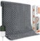 Focbeo Heating Pad, 32 x 24 Electric Heat Pad Extra Large with 6 Temperature Levels 4 Time Settings, Automatic Switch-Off, Heat Pads for Back Neck Shoulder Belly Pain Relief, Machine Washable, Grey