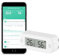 Termometro digitale intelligente igrometro, sensore di temperatura e umidità interna WiFi per uso domestico, con monitoraggio remoto app, esportazione dati, compatibile con Alexa. (1 Pack)