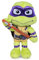 Turtles 30 cm Kuscheltier - Leonardo Donatello Raphael Michelangelo Plüschtier - Kuschelige Spielzeug Helden - Geschenk für Fans von mutigen Abenteuern - Plüschfigur für Kinder (Donatello (Lila))
