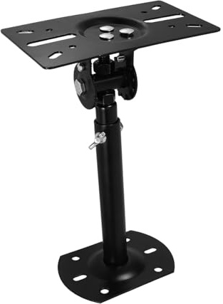 PRETYZOOM Adjustable Speaker Mount Bracket Heavy Duty Ceiling Speaker Stand Easy Install