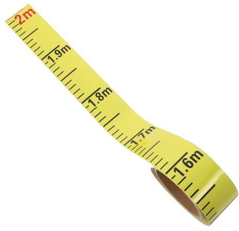 PLAFOPE 2m Pool-wassermesser Selbstklebender Wasserstandslineal Wasserzähler-etikett Wasserstandsmesswerkzeug Wasserstandsanzeiger Wasserstandsmessaufkleber Wasserstandsmesssticker