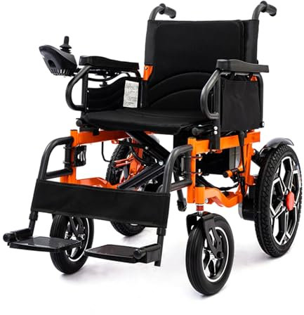 ByteTecpeak D09 Elektrorollstuhl – Breiter Sitz für große Personen, 500W Motor, 20Ah Akku 25 km Reichweite, faltbar, 150kg Tragkraft, Ideal für Reisen & Alltag