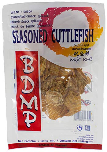 BDMP Seasoned Cuttlefish, Tintenfisch-Snack (pikant) 50g