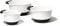 Oxo 1066421 Good Grips Mixing Bowl Set Handles, 3-Piece, Plastic, White/Black