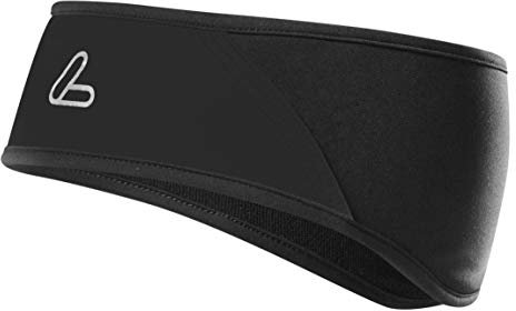 Löffler Stirnband Windstopper Light Cb, schwarz, 1