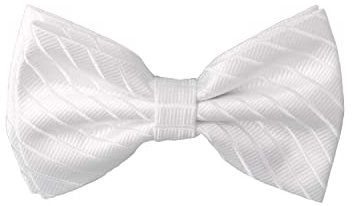 Fabio Farini - Fliege in Weiß, Blanc, One size