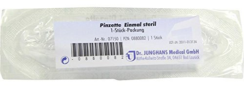 PINZETTE Einmal steril 1 St