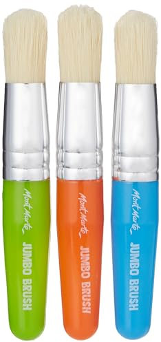 Mont Marte Jumbo-Pinsel, Mehrfarbig, Standard