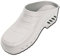 Gima - Zoccoli Professionali, Anatomici, Unisex, Antiscivolo, Antistatici, Tomaia Non Forata, Suola Forata, Colore Bianco, Misura 39 EU, 1 Paio