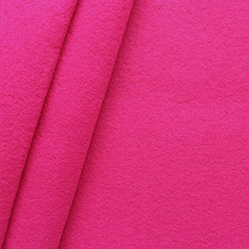 Bastel Filz Stoff Stärke 3,0mm Breite 90cm Meterware Pink