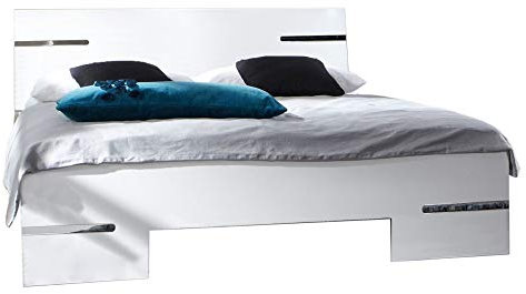 Beauty.Scouts Futonbett Sibling, Bett, Schlafzimmer, Schlafbereich, Gästezimmer,Futon, Futonbett, flaches Bett, Bett, Alpinweiß, in Verschiedene Größen Größe 140 x 190 cm