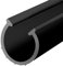 STEIGNER Garagentor Dichtung Bodenabdichtung aus PVC, 3 m, 70 mm x 6 mm, SBD02