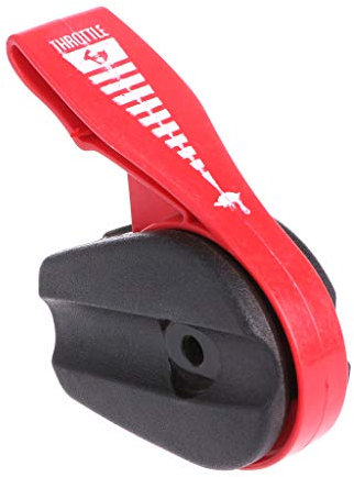 JOYKK Universal Lawnmower Throttle Switch Hand Push Lever Control Handle For 4 Stroke - Black&Red