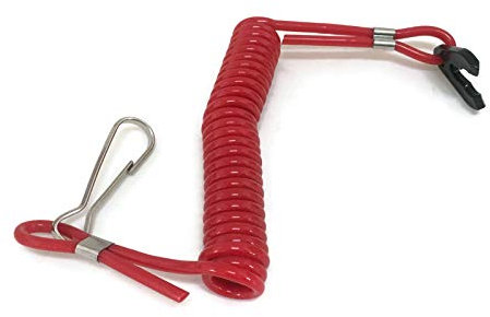 ITACO YAMASCO 01-Lanyard Boat Engine Safety Kill Stop Switch Lanyard remplace Yamaha Honda Tohatsu Nissan Suzuki Mercruiser Mercury Outboard Motors Engine